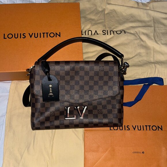 Louis Vuitton Beaubourg Damier Ebene MM - Practically New! - Picture 1 of 6
